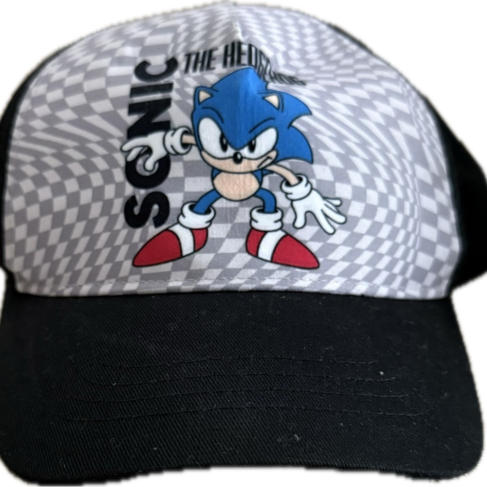NEW, never worn Kids Cap - Black and White